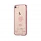 Devia Crystal Lotus Case - поликрабонатов кейс за iPhone SE 2020, iPhone 7, iPhone 8 (с кристали Сваровски) (розово злато) thumbnail