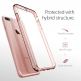 Spigen Ultra Hybrid Case - хибриден кейс с висока степен на защита за iPhone 7 Plus, iPhone 8 Plus (роз.злато-прозрачен) thumbnail 14