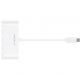 Macally 3.1 USB-C to 4 port USB-A and 1 port USB-C adapter - USB-C към 4ри портов USB хъб 1хUSB-C (бял) thumbnail