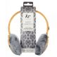 KitSound On-Ear Fox Audio Earmuffs - ушанки с вградени слушалки с 3.5 мм аудио жак и микрофон за мобилни устройства thumbnail 3