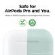 Elago Airpods Original Basic Silicone Case - силиконов калъф за Apple Airpods Pro (светлосин) thumbnail 3