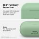 Elago Airpods Original Hang Silicone Case - силиконов калъф с карабинер за Apple Airpods Pro (светлозелен) thumbnail 4