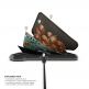 ZENS Liberty Wireless Charger Kvadrat Fabric Edition - двойна станция за безжично зареждане на Qi съвместими устройства (черен) thumbnail 6