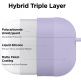 Elago Airpods Pro Liquid Hybrid Hang Case - твърд силиконов кейс с карабинер за Apple Airpods Pro (лилав) thumbnail 5