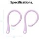 Elago AirPods Pro EarHooks - силиконови кукички за Apple AirPods Pro (лилав) thumbnail 8