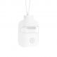 SwitchEasy ColorBuddy AirPods Case - силиконов калъф с лента за врата за Apple Airpods и Apple Airpods 2 with Wireless Charging Case (бял)  thumbnail