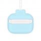 SwitchEasy ColorBuddy AirPods Pro Case - силиконов калъф с лента за врата за Apple Airpods Pro (светлосин)  thumbnail 2