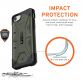 Urban Armor Gear Pathfinder - удароустойчив хибриден кейс за iPhone SE (2020) (зелен) thumbnail 4