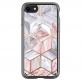 Spigen Ciel Cyrill Etoile Pink Marble Case - дизайнерски удароустойчив кейс за iPhone SE (2020), iPhone 8, iPhone 7 (прозрачен) thumbnail 3