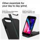 Spigen Neo Hybrid Case - хибриден кейс с висока степен на защита за iPhone SE (2020), iPhone 8, iPhone 7 (тъмносив) thumbnail 5