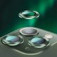 USAMS Metal Camera Lens Glass Film - предпазни стъклени лещи за камерата на iPhone 11 Pro Max (тъмносив) thumbnail 3