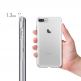Spigen Liquid Crystal Case - тънък качествен термополиуретанов кейс за iPhone 7 Plus, iPhone 8 Plus (прозрачен) thumbnail 3