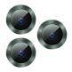 Baseus Alloy Protection Ring Lens Film - предпазни стъклени лещи за камерата на iPhone 11 Pro, iPhone 11 Pro Max (зелен) thumbnail