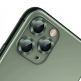 Baseus Alloy Protection Ring Lens Film - предпазни стъклени лещи за камерата на iPhone 11 Pro, iPhone 11 Pro Max (зелен) thumbnail 4