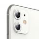 Baseus Alloy Protection Ring Lens Film - предпазни стъклени лещи за камерата на iPhone 11 (сребрист) thumbnail 2