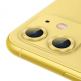 Baseus Alloy Protection Ring Lens Film - предпазни стъклени лещи за камерата на iPhone 11 (жълт) thumbnail 3