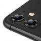 Baseus Alloy Protection Ring Lens Film - предпазни стъклени лещи за камерата на iPhone 11 (черен) thumbnail 3