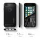 Spigen Rugged Armor Case - термополиуретанов кейс с най-висока степен на защита за iPhone SE 2020, iPhone 7, iPhone 8 (черен) thumbnail 9