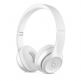 Beats Solo 3 Wireless On-Ear Headphones - професионални безжични слушалки с микрофон и управление на звука за iPhone, iPod и iPad (бял-лъскав) thumbnail