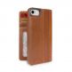 TwelveSouth Journal - луксозен кожен калъф тип портфейл за iPhone SE (2020), iPhone 8, iPhone 7 (кафяв) thumbnail