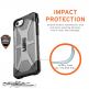 Urban Armor Gear Plasma Case - удароустойчив хибриден кейс за iPhone SE (2020), iPhone 8, iPhone 7, iPhone 6S, iPhone 6 (черен) thumbnail 4