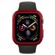 Spigen Thin Fit Case - качествен твърд кейс за Apple Watch 44 mm (червен) thumbnail 5