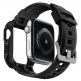 Spigen Rugged Armor Case Pro - удароустойчив TPU кейс за Apple Watch 44mm. (черен) thumbnail 6