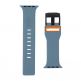 Urban Armor Gear Civilian Strap - изключително здрава силиконова каишка за Apple Watch 42мм, 44мм (син-оранжев) thumbnail 4