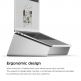 Elago L4 Stand - ергономична дизайнерска поставка за MacBook, преносими компютри и таблети (сребрист) thumbnail 2