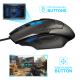 TeckNet GM299 Raptor Pro Gaming Mouse, 7000 DPI - геймърска мишка (за Mac и PC) (черен-син) thumbnail 3