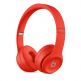 Beats Solo 3 Wireless On-Ear Headphones - професионални безжични слушалки с микрофон и управление на звука за iPhone, iPod и iPad (червен) thumbnail