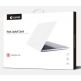 Comma Hard Jacket Cover - тънък (1мм.) предпазен кейс за MacBook Pro Touch Bar 15 (сив-прозрачен) thumbnail 4