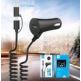 Devia T1 Car Charger MicroUSB+Lightning - зарядно за кола с USB изход и вградени кабели с microUSB и Lightning стандарти thumbnail 2