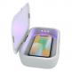 MyGuard UV-Box Sterilizer With Wireless Charger - поставка за безжично зареждане и UV стерилизатор за мобилни устройства до 6.7 инча (сив) thumbnail 4