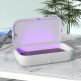 MyGuard UV-Box Sterilizer With Wireless Charger - поставка за безжично зареждане и UV стерилизатор за мобилни устройства до 6.7 инча (сив) thumbnail 11