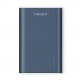 Vonmahlen Evergreen QC 3.0 Power Bank 10000 mAh - външна батерия с два USB изхода и USB-C порт и технология за бързо зареждане (тъмносин) thumbnail 2