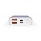 Vonmahlen Evergreen QC 3.0 Power Bank 10000 mAh - външна батерия с два USB изхода и USB-C порт и технология за бързо зареждане (тъмносин) thumbnail 6