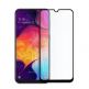 Premium Full Glue 5D Tempered Glass - обхващащо и ръбовете стъклено защитно покритие за дисплея на Samsung Galaxy A70 (черен) thumbnail