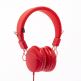 Urbanz Pastel Stereo Headphones - слушалки за мобилни устройства с 3.5 мм стерео-жак (коралов)  thumbnail