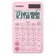Casio SL310UC-PK 10 Digit Calculator - джобен калкулатор с двойно захранване (розов) thumbnail