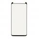 Premium Full Glue 5D Case Friendly Tempered Glass - калено стъклено защитно покритие с извити ръбове за целия дисплея на Samsung Galaxy S8 (черен-прозрачен) thumbnail