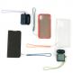 4smarts Basic Silicone Hand Strap - тънко силиконово въженце за калъфи, слушалки и др. (черен) thumbnail 2