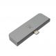 A-solar Xtorm XC204 USB-C Hub 4-in-1 4K HDMI, USB-C, USB-A & 3.5 mm - мултифункционален хъб за свързване на допълнителна периферия за MacBook и устройства с USB-C (тъмносив) thumbnail 2