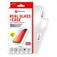 Displex Real Glass 10H Protector 2D with TPU Case - комплект силиконов калъф и калено стъклено защитно покритие за дисплея на iPhone 11 Pro (прозрачен) thumbnail 2