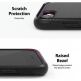 Ringke Onyx Case - силиконов (TPU) калъф за iPhone SE (2020), iPhone 8, iPhone 7 (черен) thumbnail 5