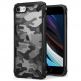 Ringke Fusion X Case - хибриден удароустойчив кейс за iPhone SE (2020), iPhone 8, iPhone 7 (черен-камуфлаж) thumbnail