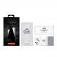 Eiger Mountain Glass Black Anti-Spy Privacy Filter Tempered Glass - калено стъклено защитно покритие с определен ъгъл на виждане за дисплея на iPhone SE (2020), iPhone 8, iPhone 7 thumbnail 2