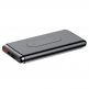 Baseus Qi Wireless Charger 15W Power Bank 10000mAh  - външна батерия с USB и USB-C изходи и с технология за безжично зареждане (черен) thumbnail 6