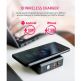 Adonit Wireless TravelCube Pro Charger - захранване за ел. мрежа с USB-C и USB изходи, външна батерия и пад за безжично зареждане (черен) thumbnail 2