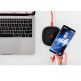 Adonit Wireless Charging Pad - поставка (пад) за безжично зареждане с технология за бързо зареждане за Qi съвместими устройства (прозрачен) thumbnail 5